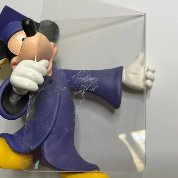 Vintage Disney Mickey Mouse Graduation Frame Holder Figurine - Picture 7 of 8